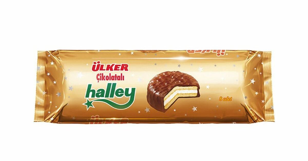 ULKER HALLEY CHOCOLATE BISCUITS 10 PACK