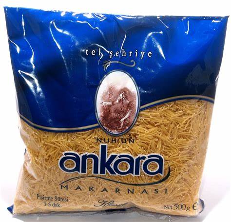 ANKARA VERMECELLI PASTA TEL SEHRIYE
